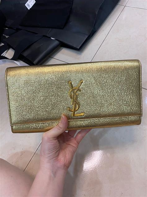 ysl clutch replica china|ysl metallic clutch.